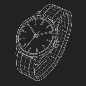 montre filaire noir2